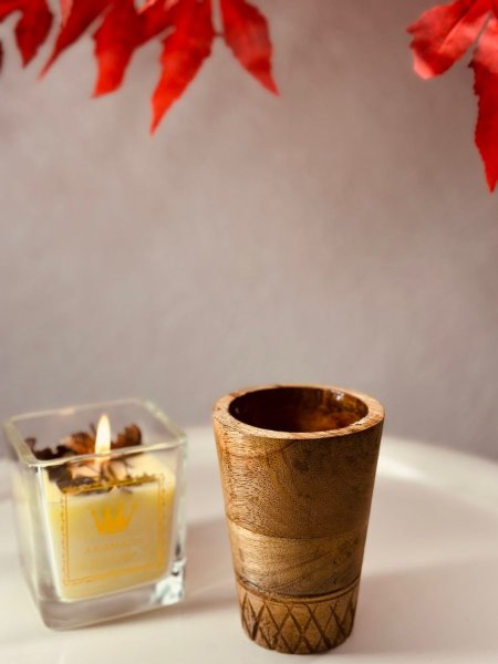 كاسة بامبو بدون يد